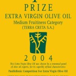 Award First Prize at Panhellenic Contest for Extra Virgin Olive Oil 2007