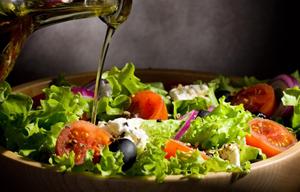 Recepty salat so zeleným