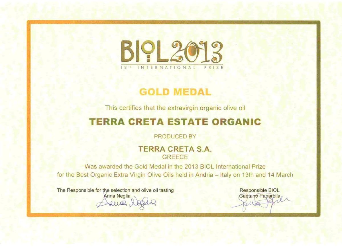 BIOL Gold 2013