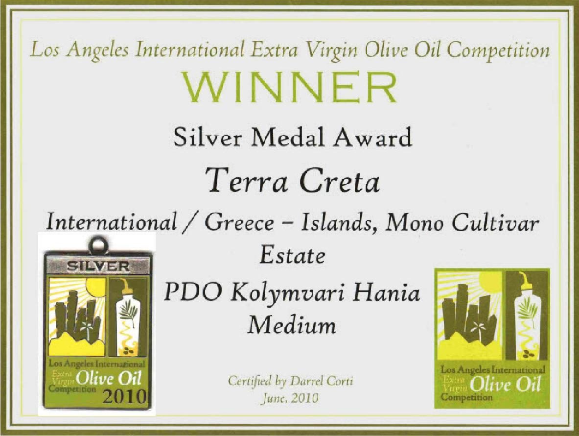 Silver Medal USA 2010